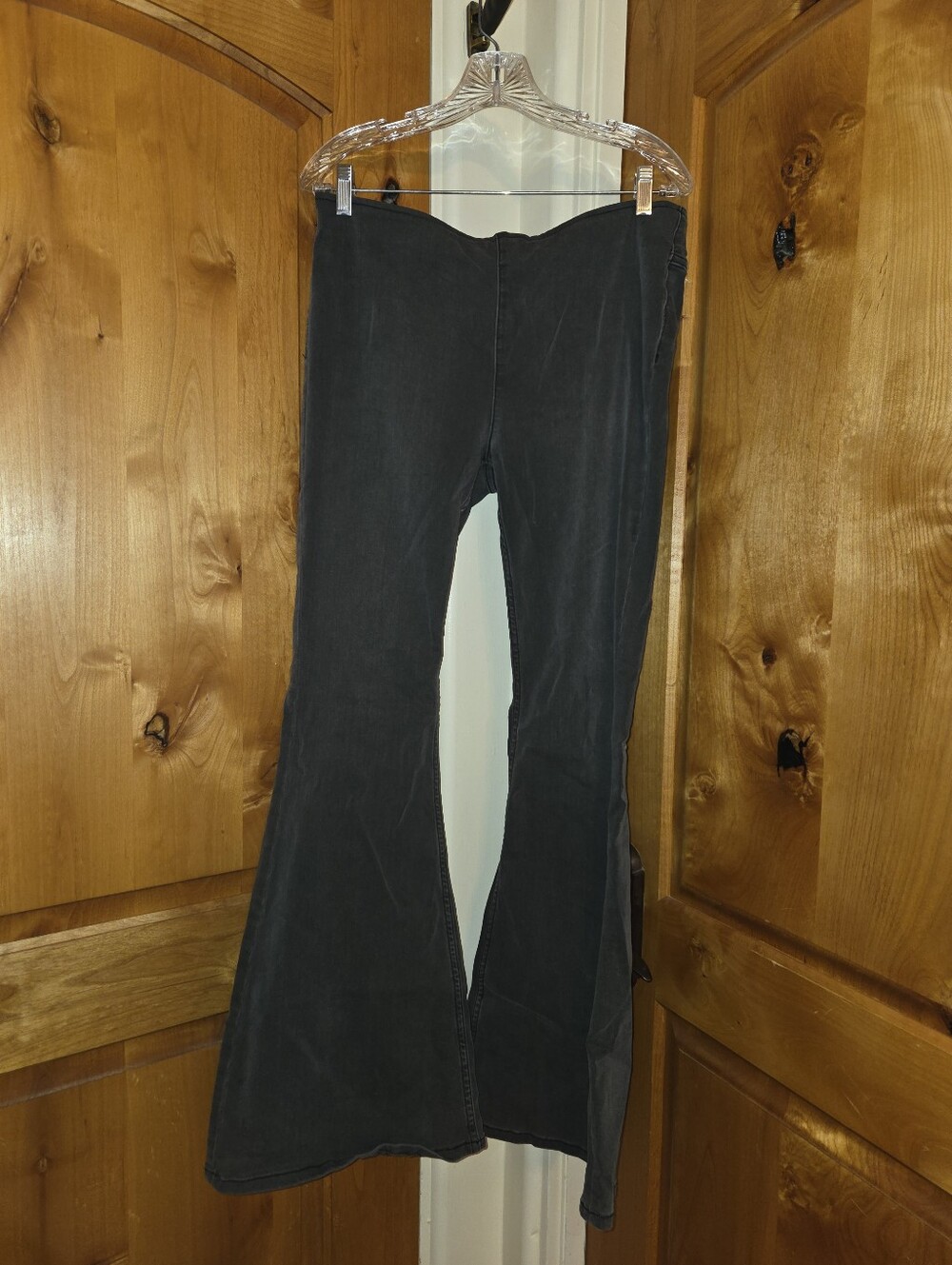 We The Free Penny Pull On Women's mid rise Black Flared Pants